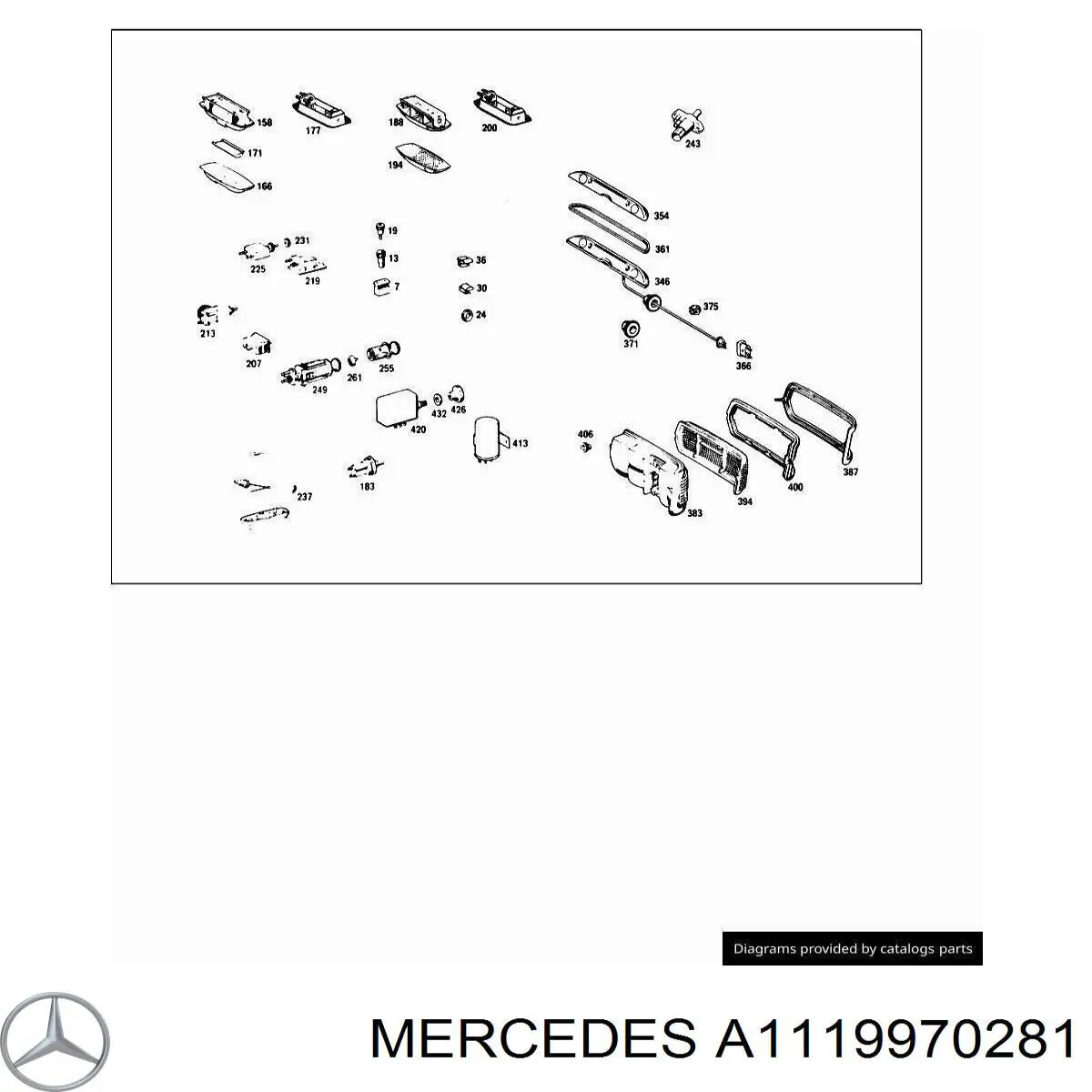  Mercedes A1119970281 preço, a partir de 5,46 USD