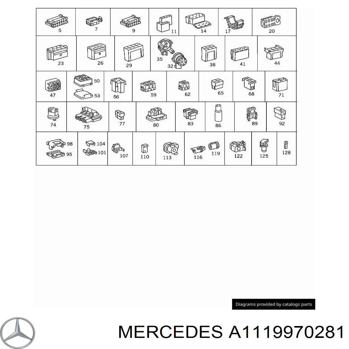 Compre A1119970281 Mercedes 