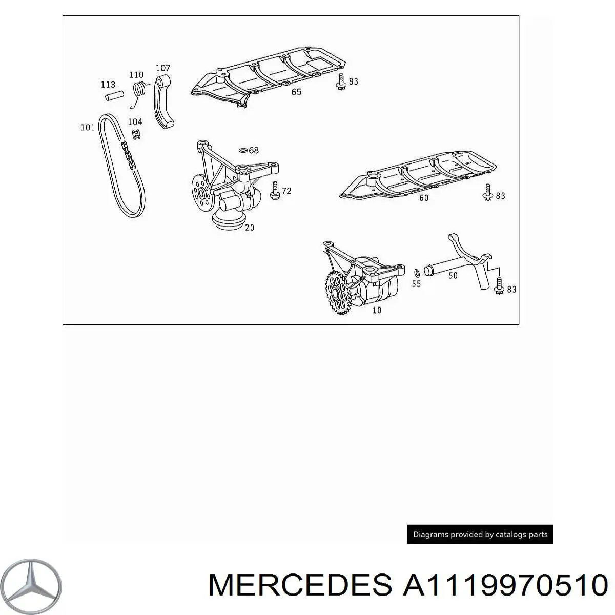  Mercedes A1119970510 preço, a partir de 5,15 USD