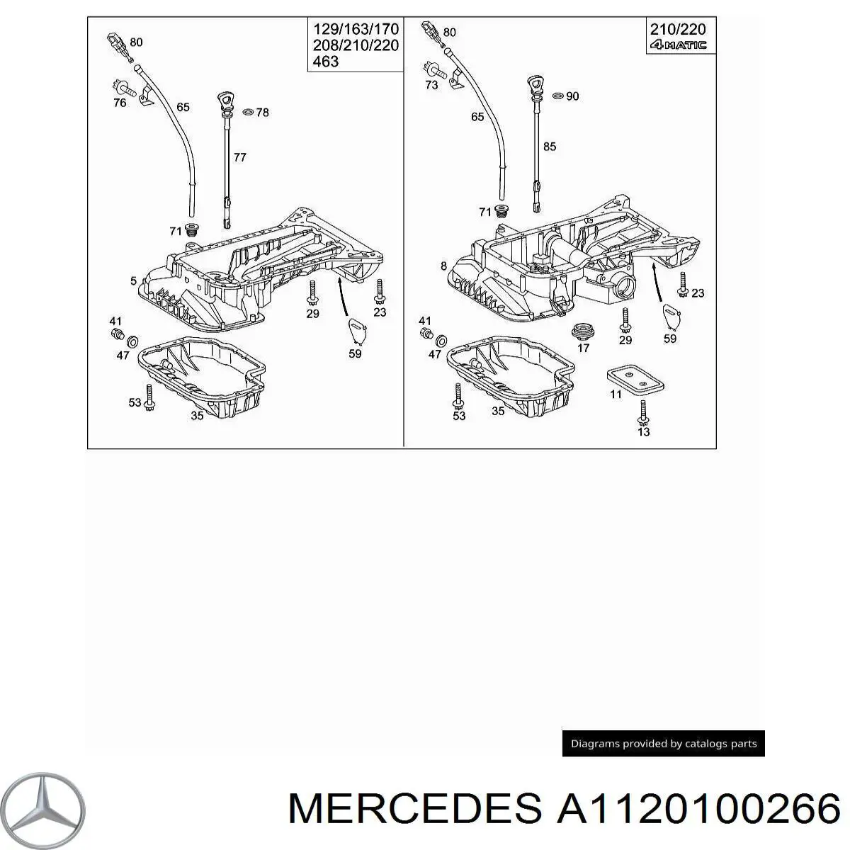  Mercedes A1120100266 preço, a partir de 105,35 USD