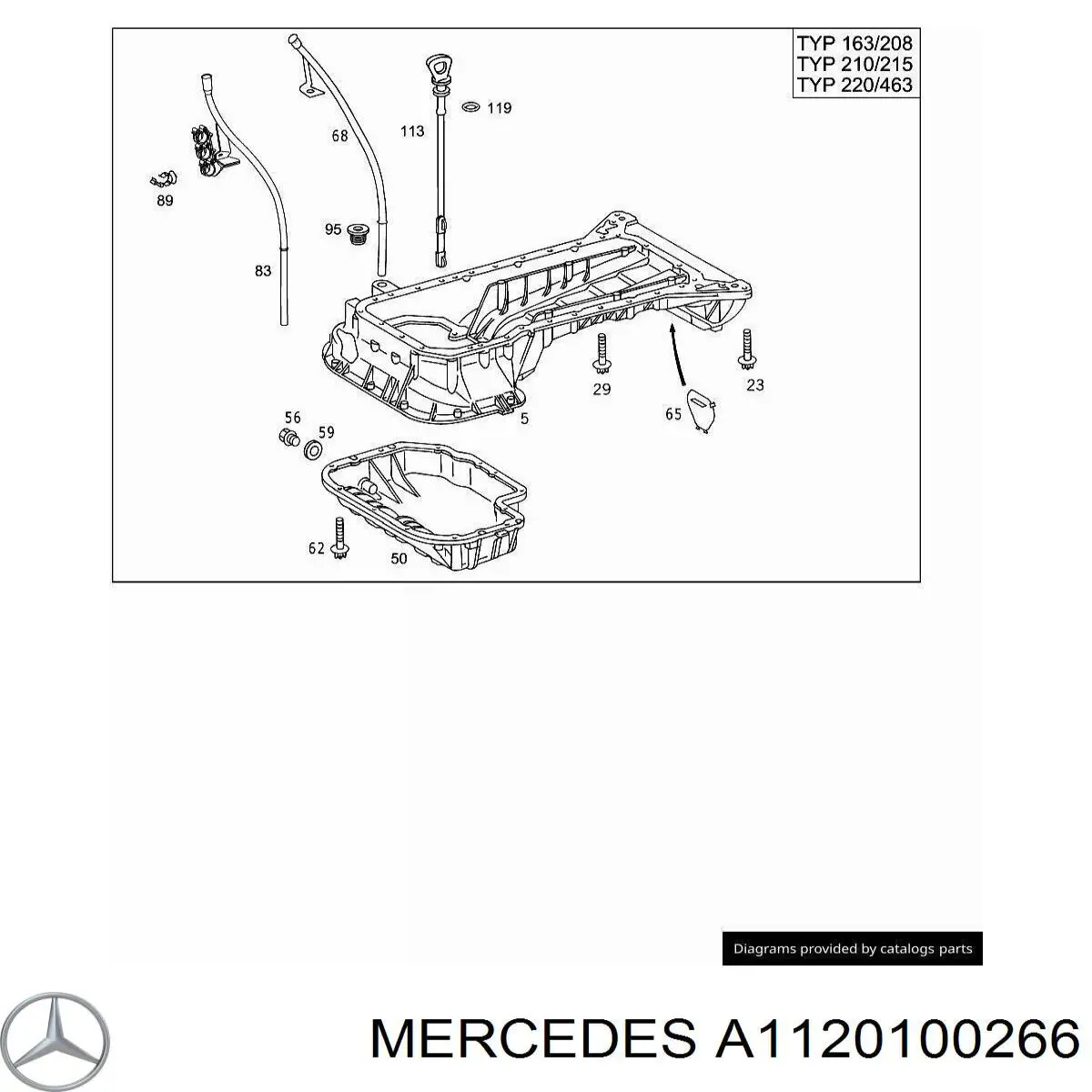 A1120100266 Mercedes 