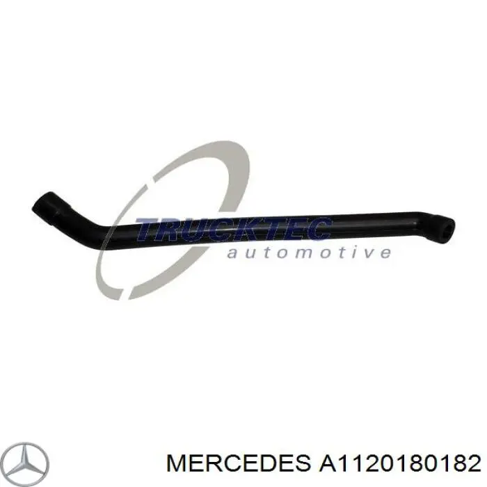 Cano derivado de ventilação de cárter (de separador de óleo) Mercedes A1120180182 preço, a partir de 8,58 USD