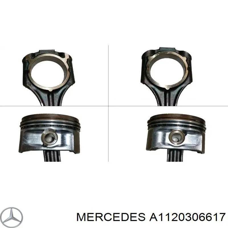 Pistão do kit para 1 cilindro, STD Mercedes A1120306617 preço, a partir de 3,55 USD