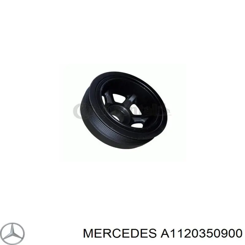 Polia de cambota Mercedes A1120350900 preço, a partir de 56,43 USD