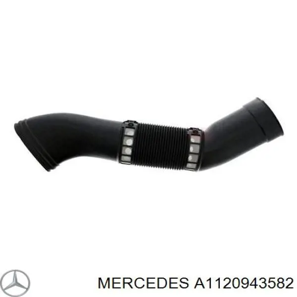 A1120943582 Mercedes Cano derivado de ar, entrada de filtro de ar