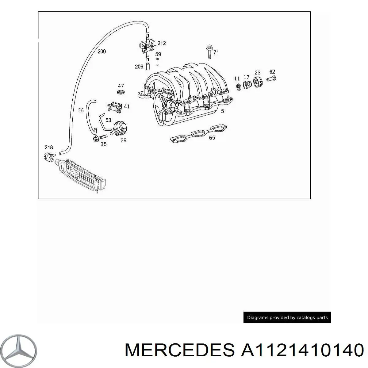 A1121410140 Mercedes 