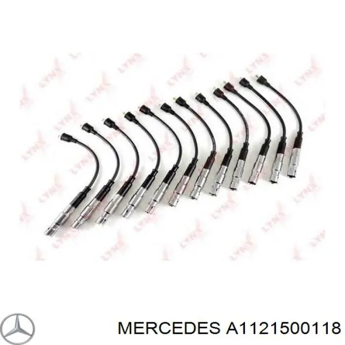 A1121500118 Mercedes Fios de alta voltagem, kit