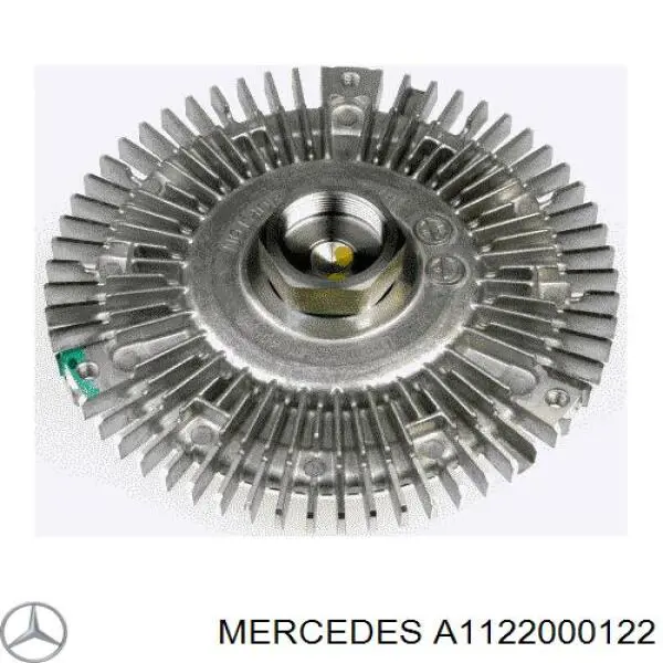 Acoplamento viscoso de ventilador de esfriamento Mercedes A1122000122 preço, a partir de 64,78 USD