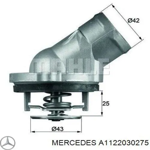 Compre A1122030275 Mercedes Termostato