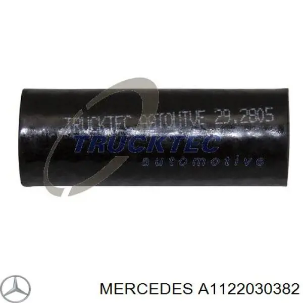 A1122030382 Mercedes Mangueira (cano derivado) do sistema de esfriamento