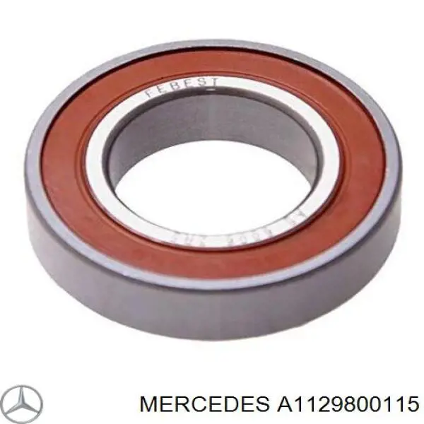 A1129800115 Mercedes Rolamento suspenso do semieixo dianteiro