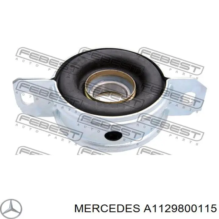 Rolamento suspenso do semieixo dianteiro Mercedes A1129800115 preço, a partir de 12,91 USD