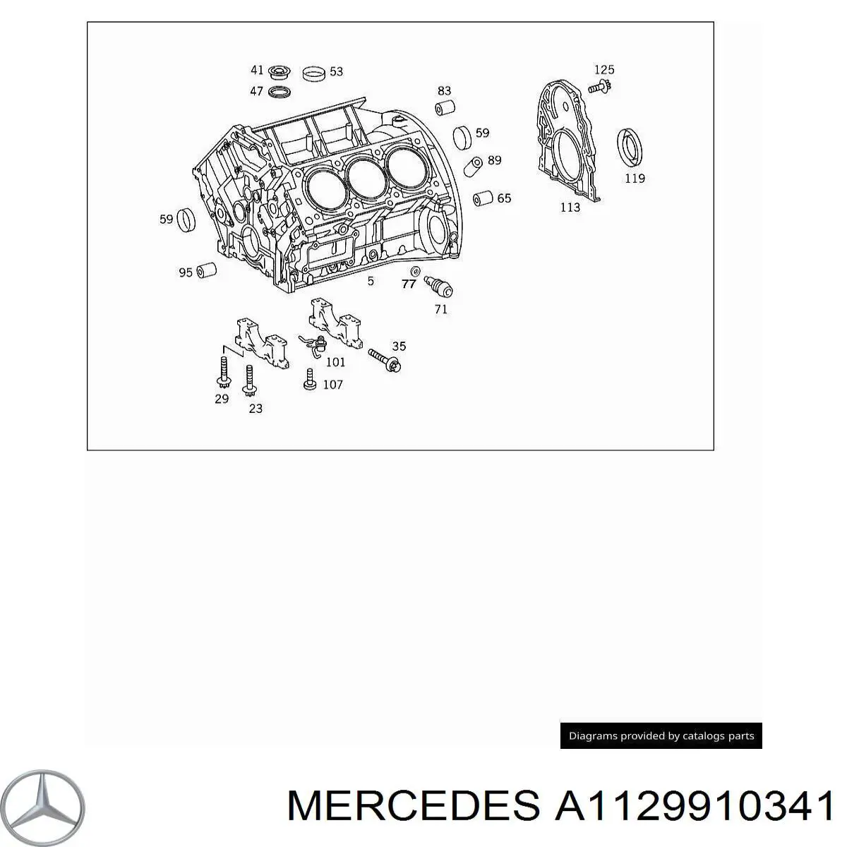 A1129910341 Mercedes 
