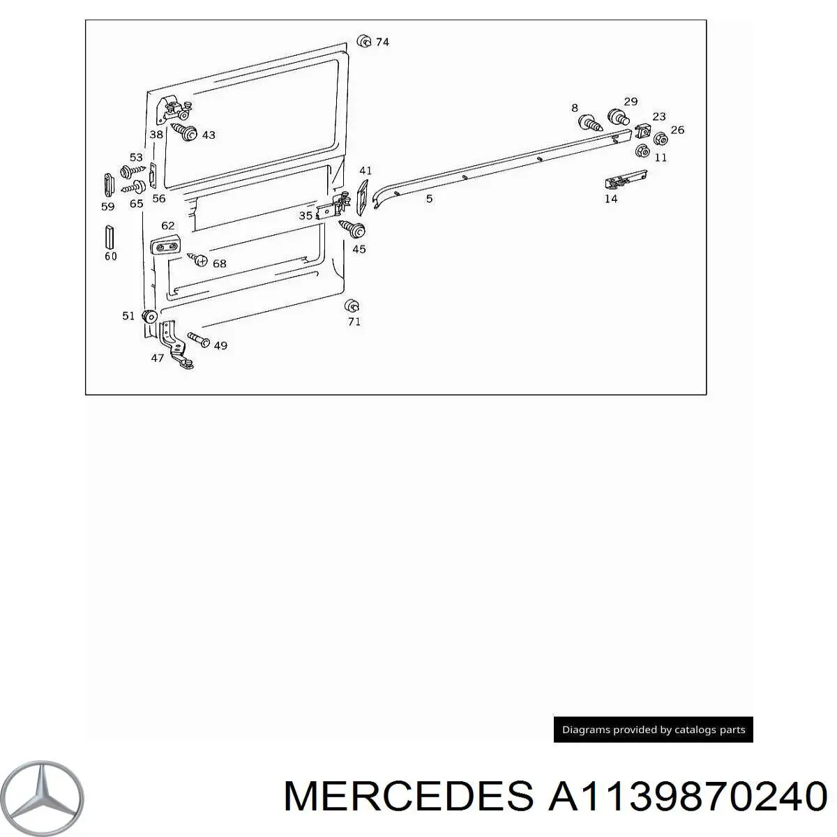  Mercedes A1139870240 preço, a partir de 10,08 USD