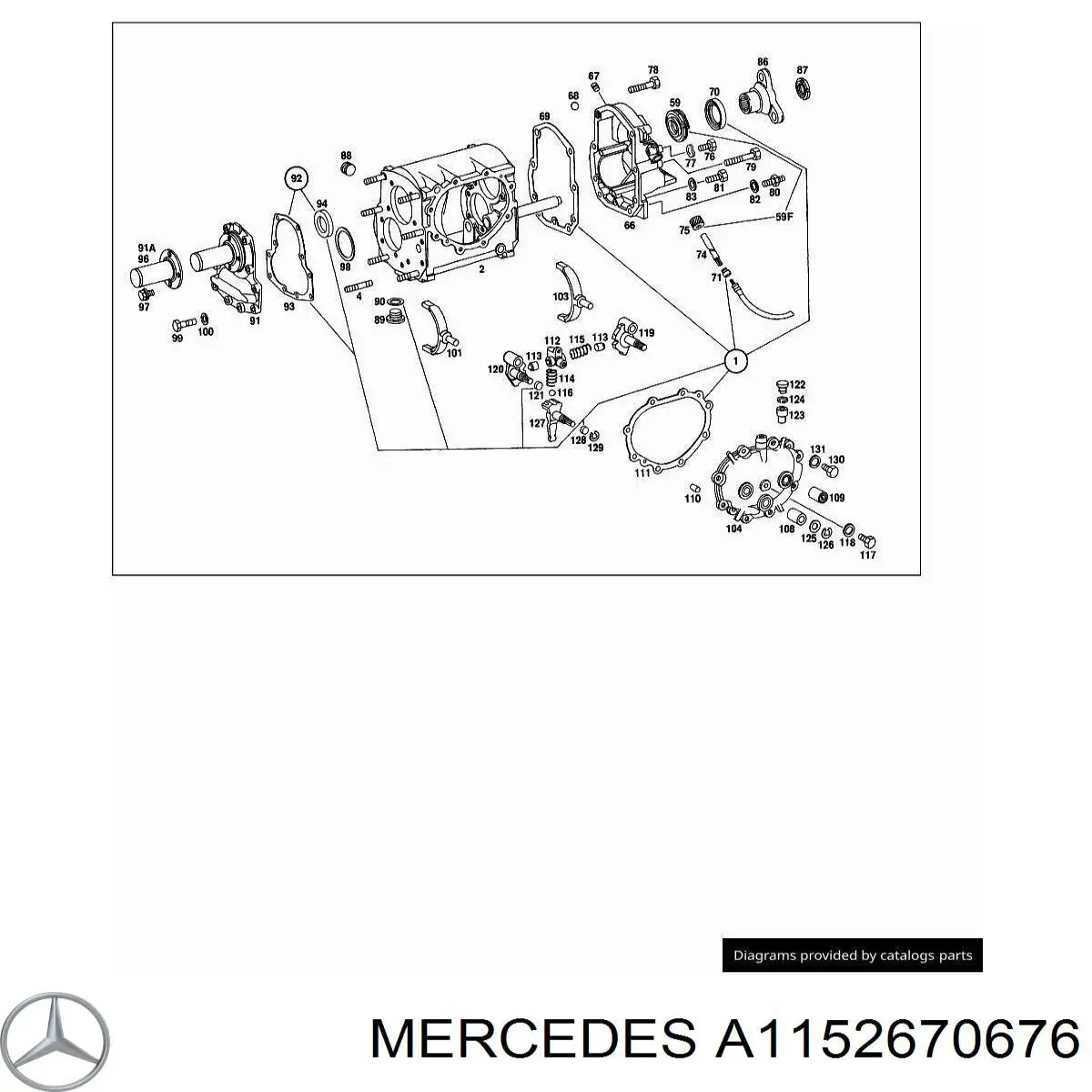  Mercedes A1152670676 preço, a partir de 17,10 USD