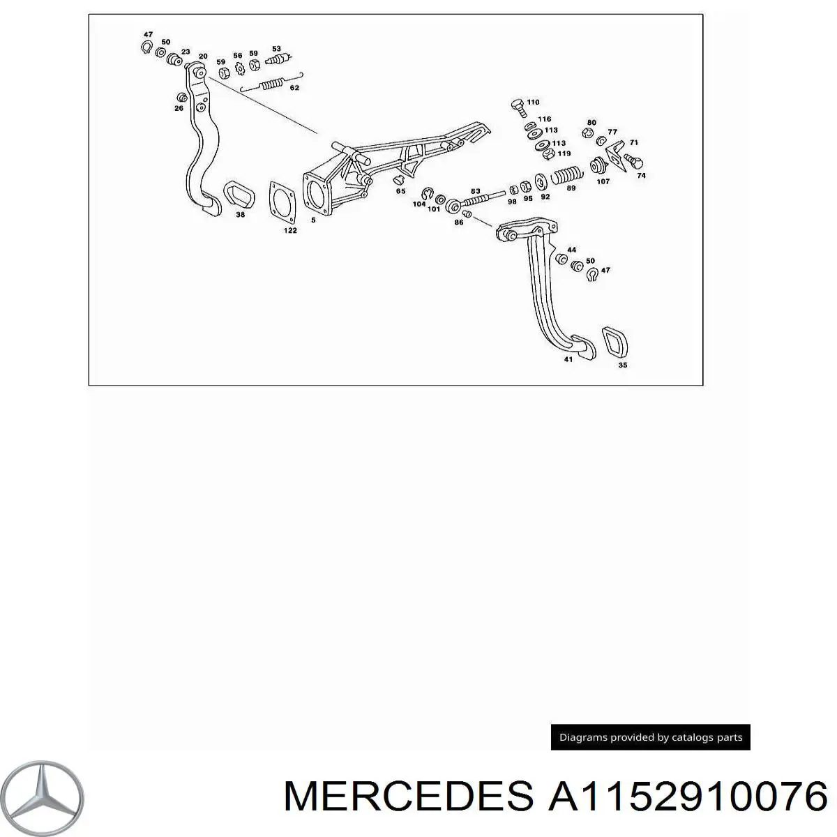 Compre A1152910076 Mercedes 
