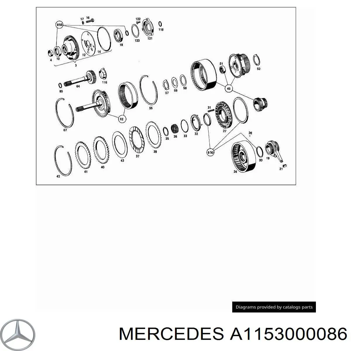 A1153000086 Mercedes 