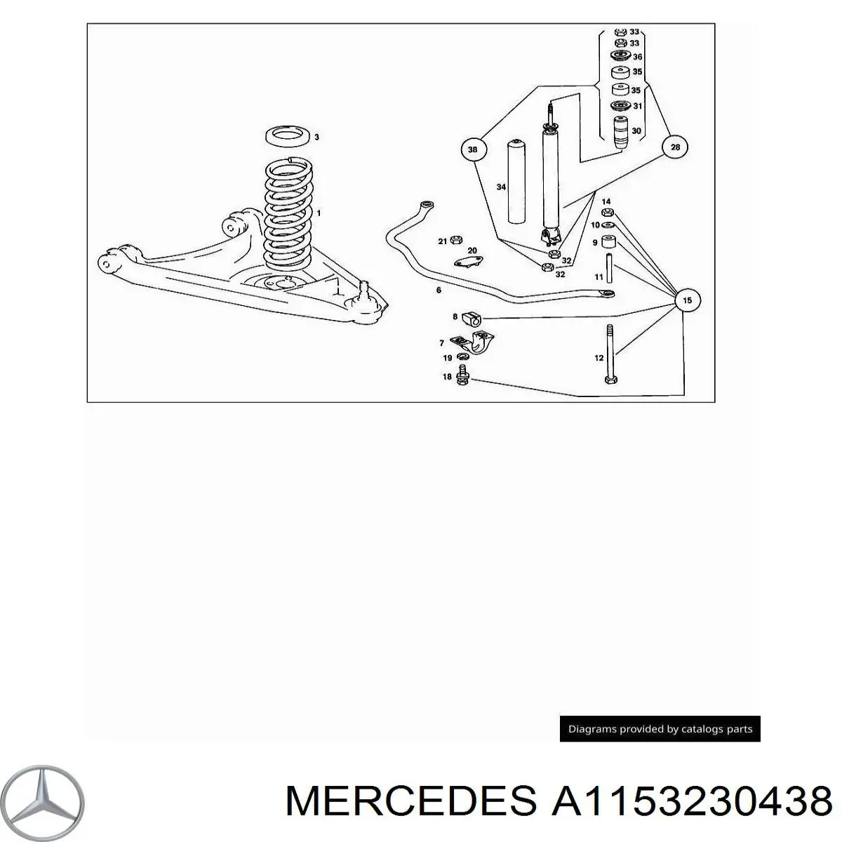  Mercedes A1263230038 preço, a partir de 120,27 USD