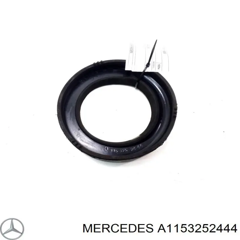 Compre A1153252444 Mercedes Espaçador (anel de borracha) da mola traseira superior