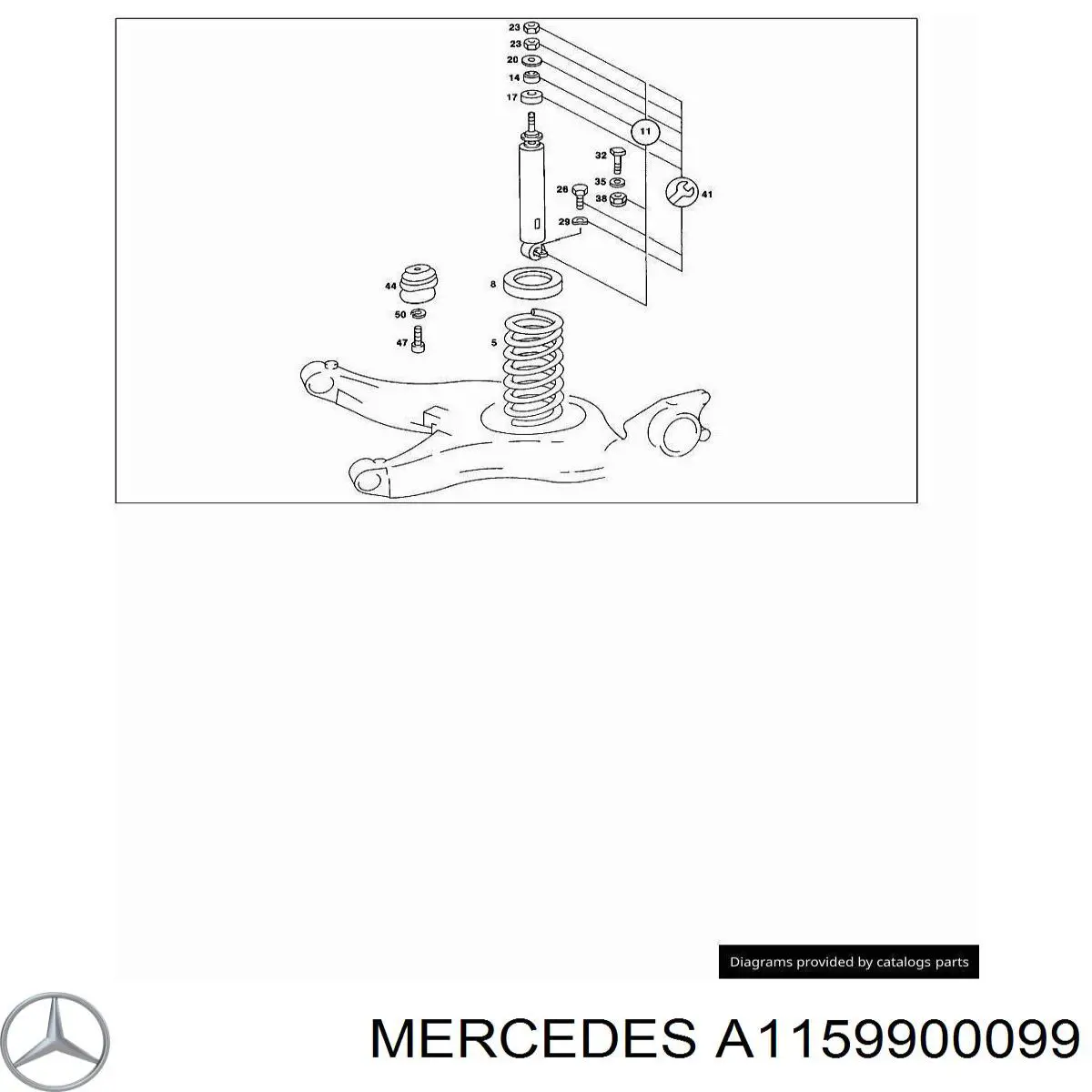 A1159900099 Mercedes 