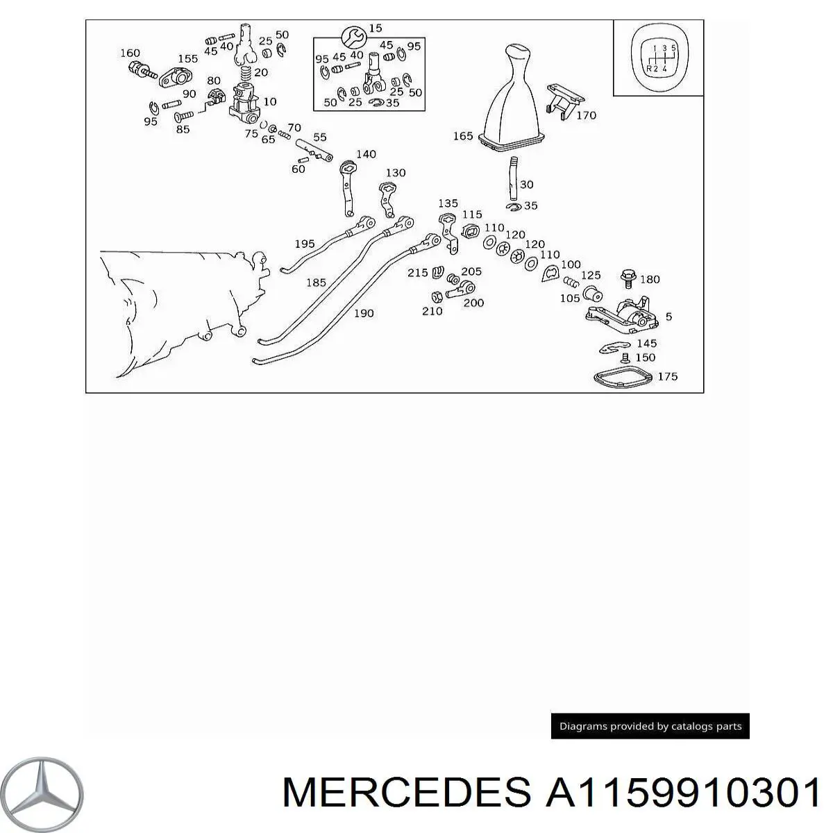 Compre A1159910301 Mercedes 