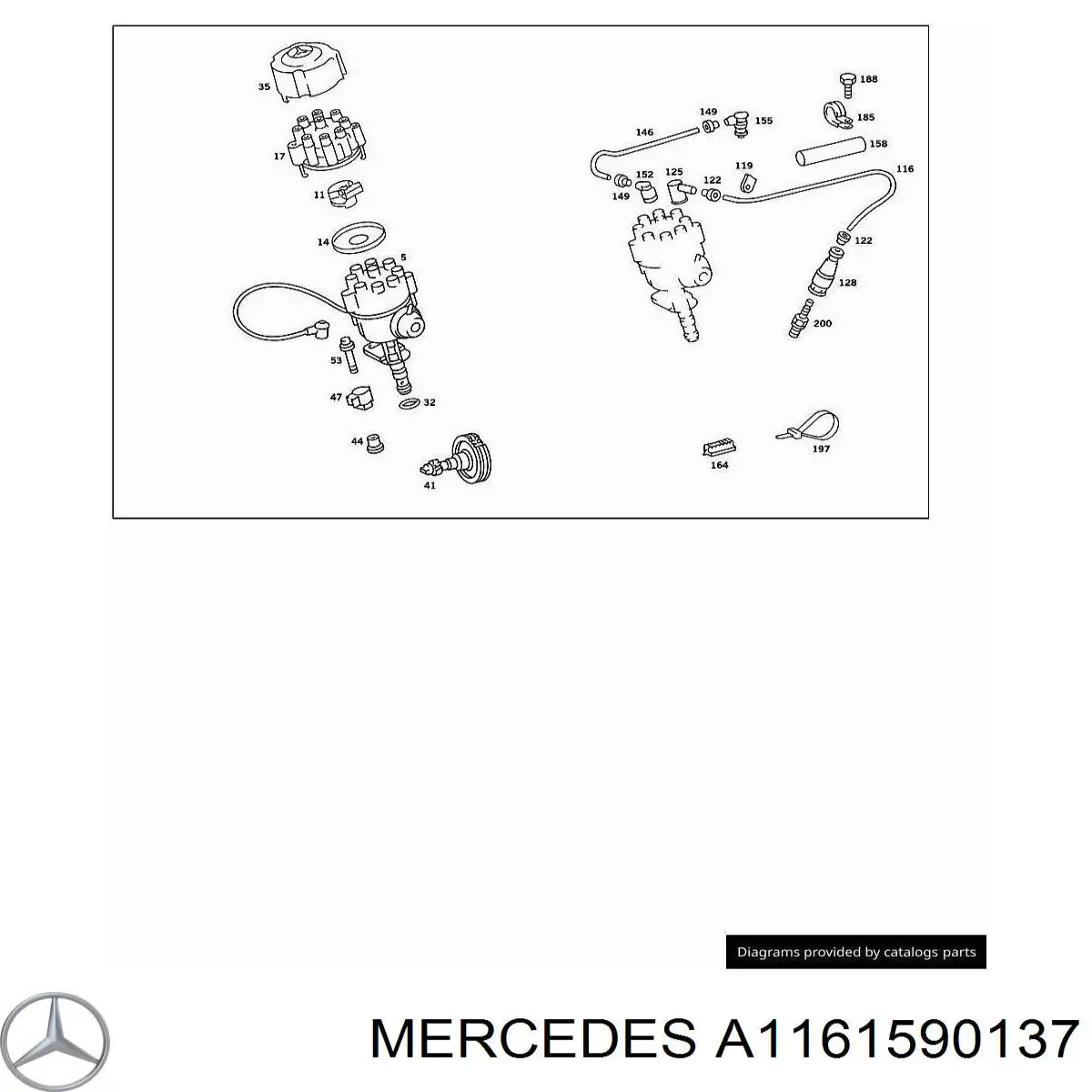 Compre A1161590137 Mercedes 
