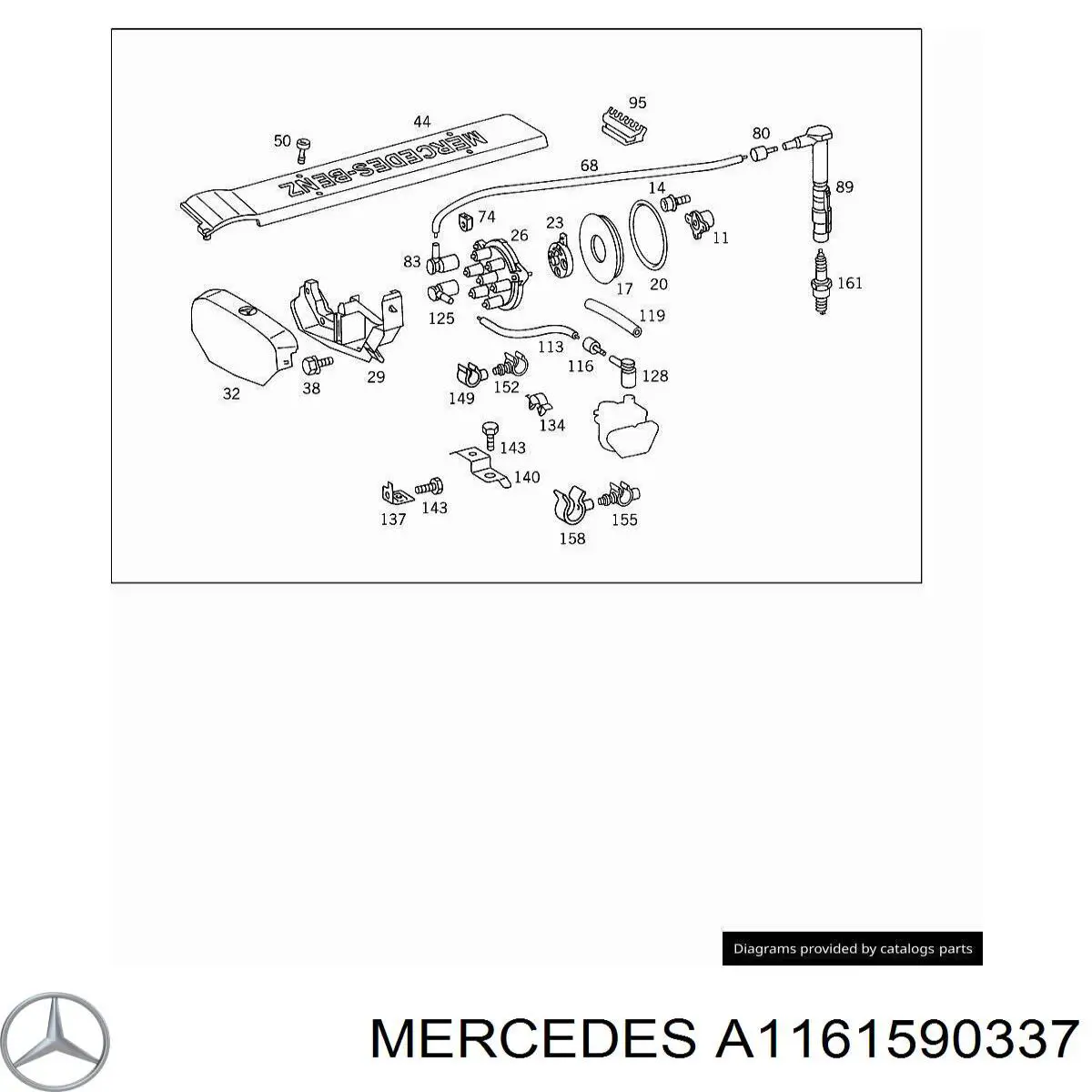 Compre A1161590337 Mercedes 