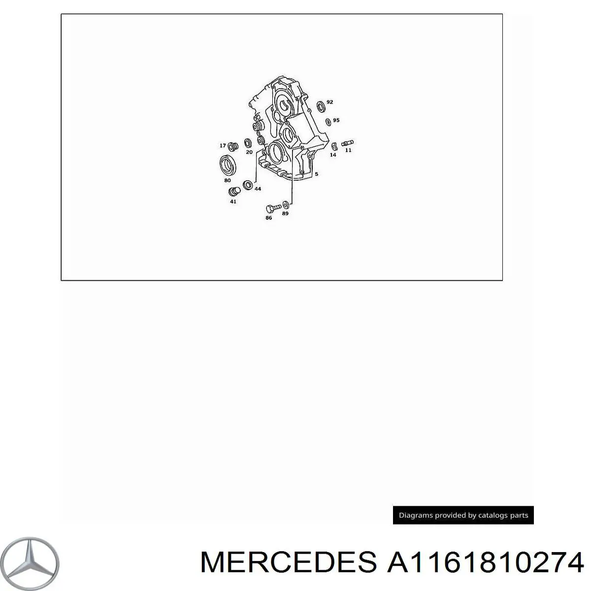 A1161810274 Mercedes 