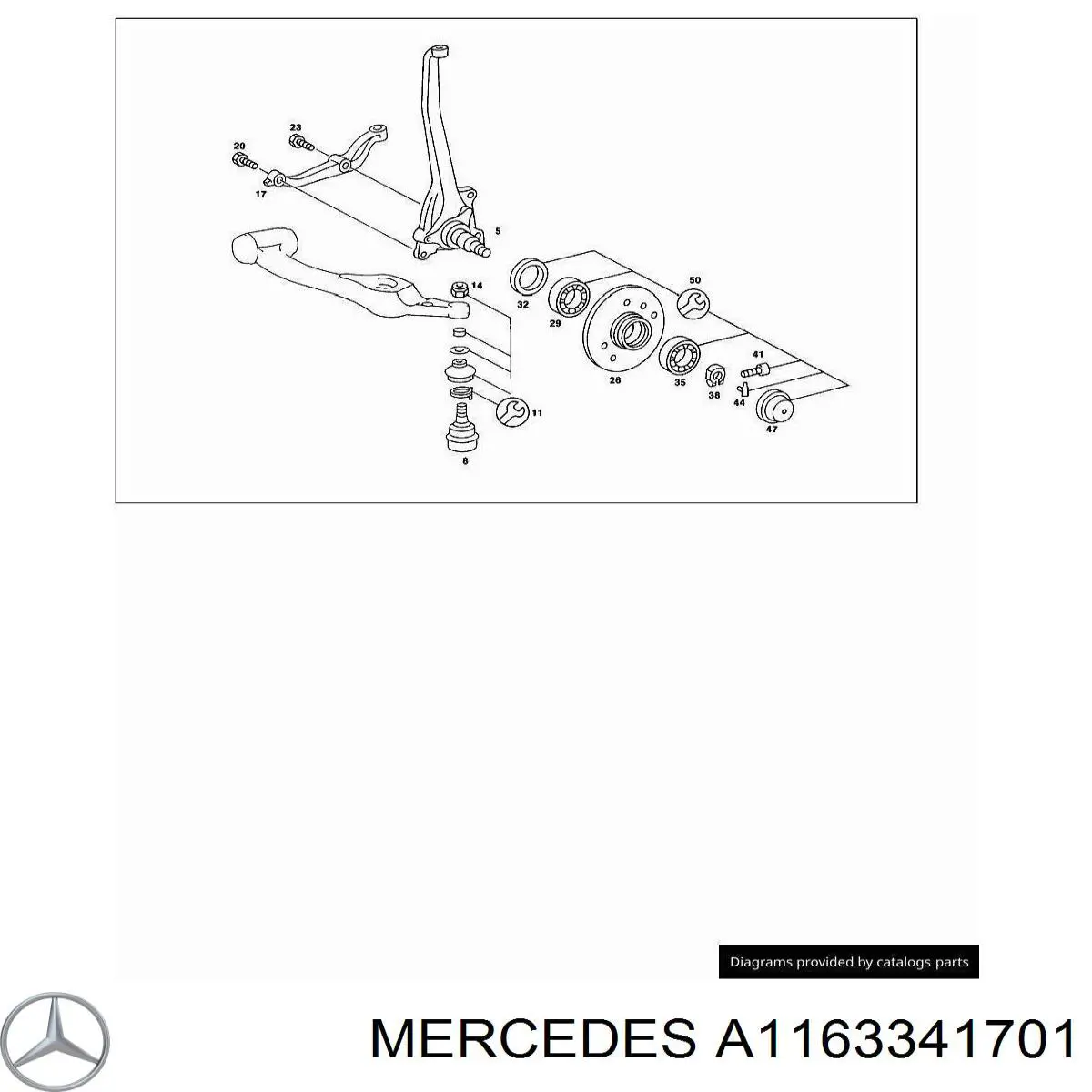  Mercedes A1163341701 preço, a partir de 422,03 USD