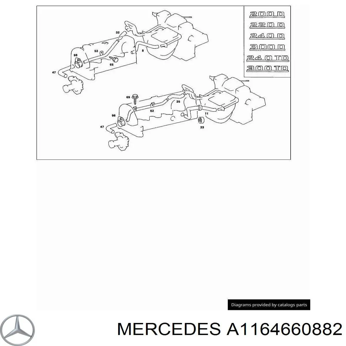 Compre A1164660882 Mercedes 