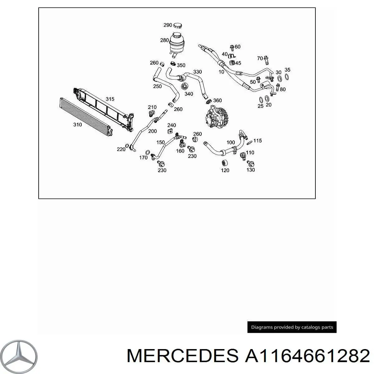  Mercedes A1164661282 preço, a partir de 7,63 USD