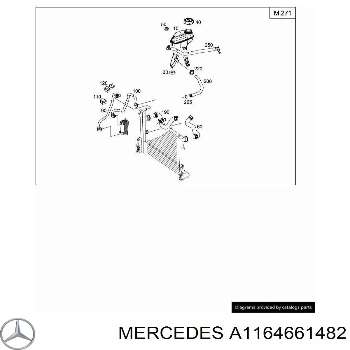  Mercedes A1164661482 preço, a partir de 15,61 USD