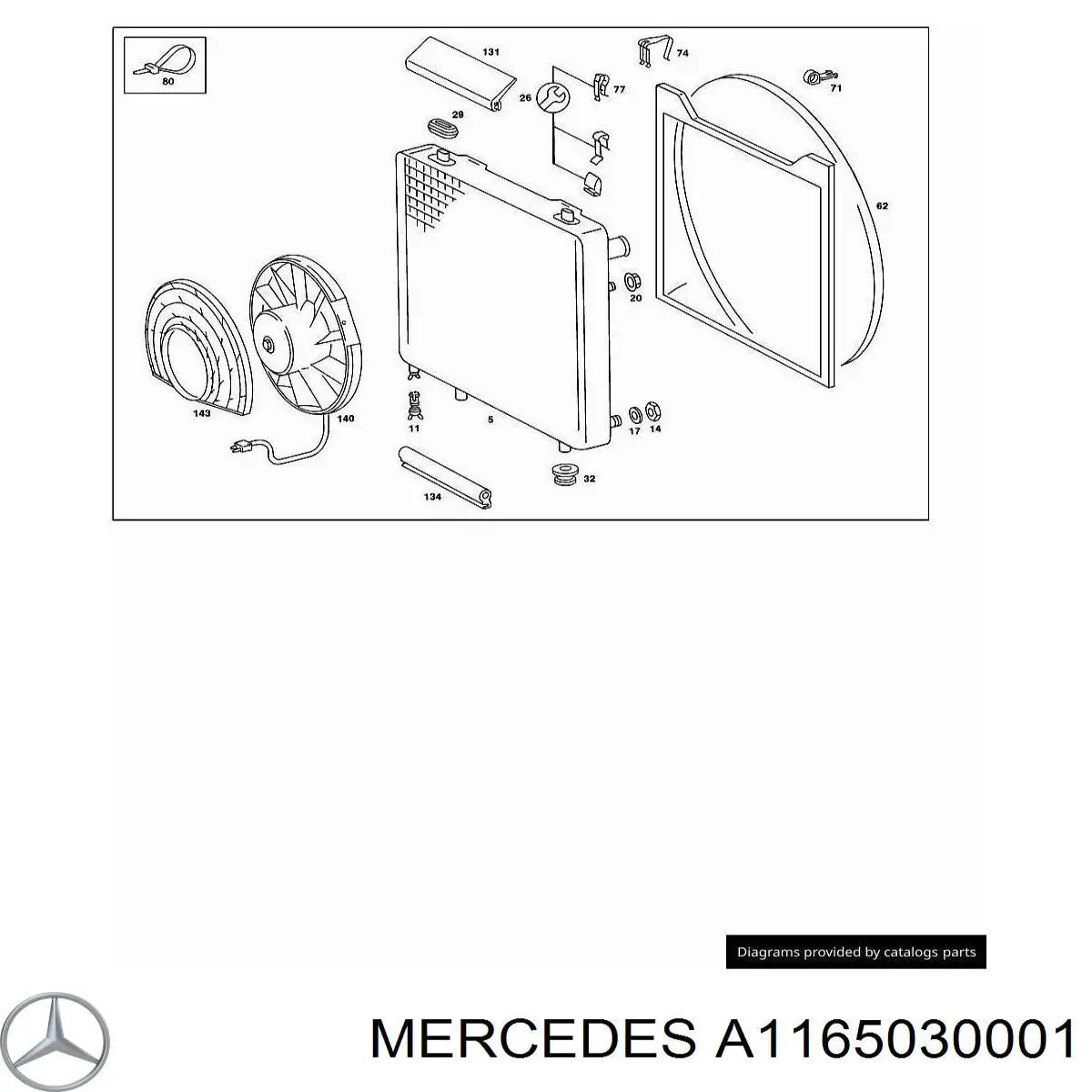 Mercedes A1165030001 preço, a partir de 25,98 USD