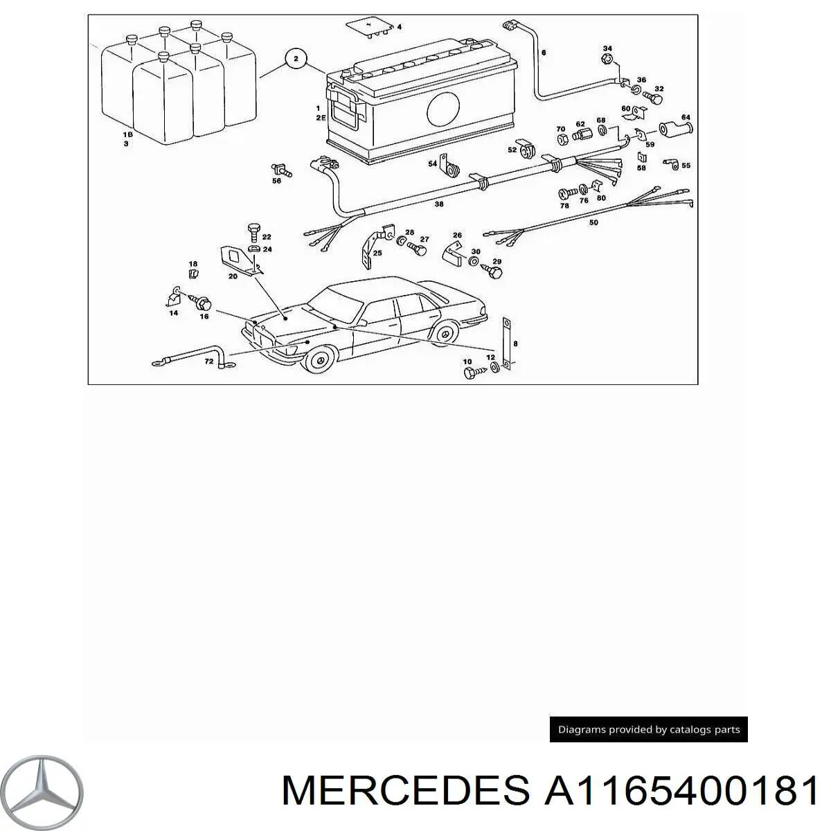 Compre A1165400181 Mercedes 