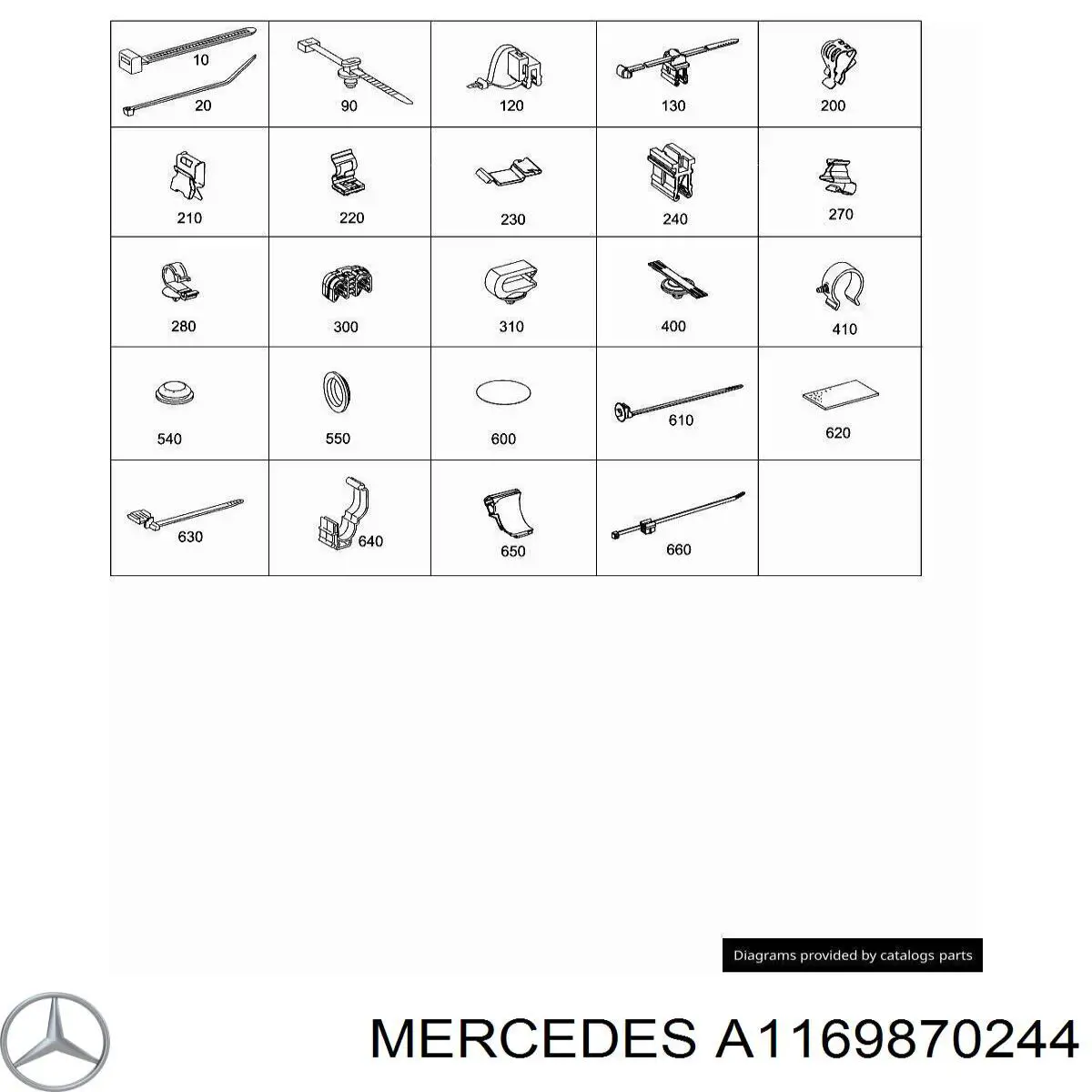Compre A1169870244 Mercedes 