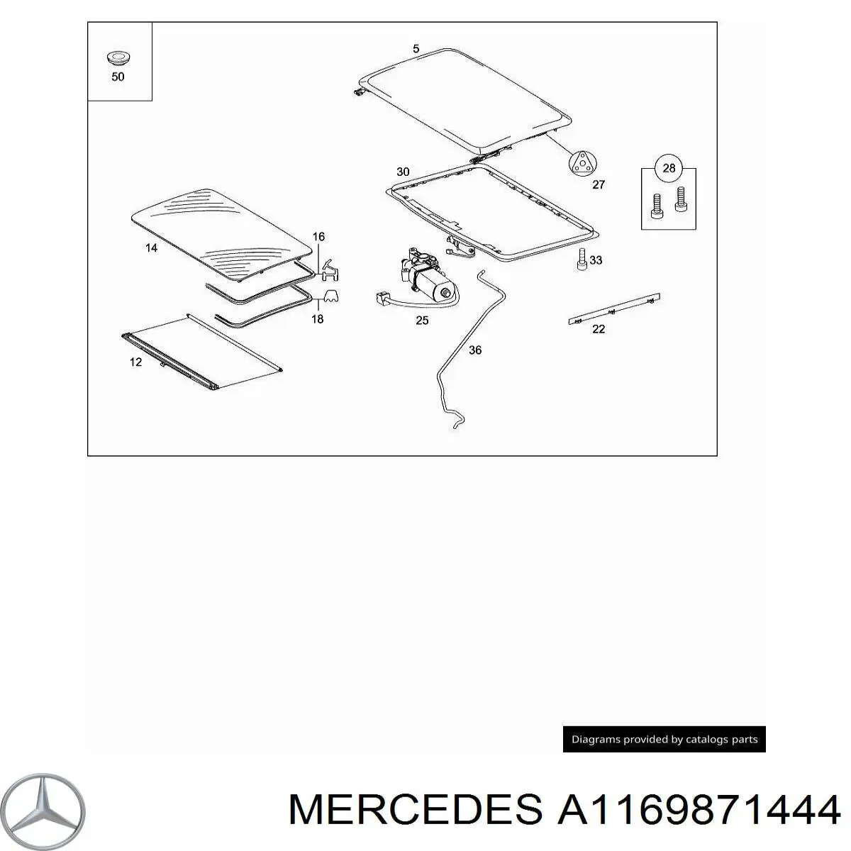  Mercedes A1169871444 preço, a partir de 7,09 USD