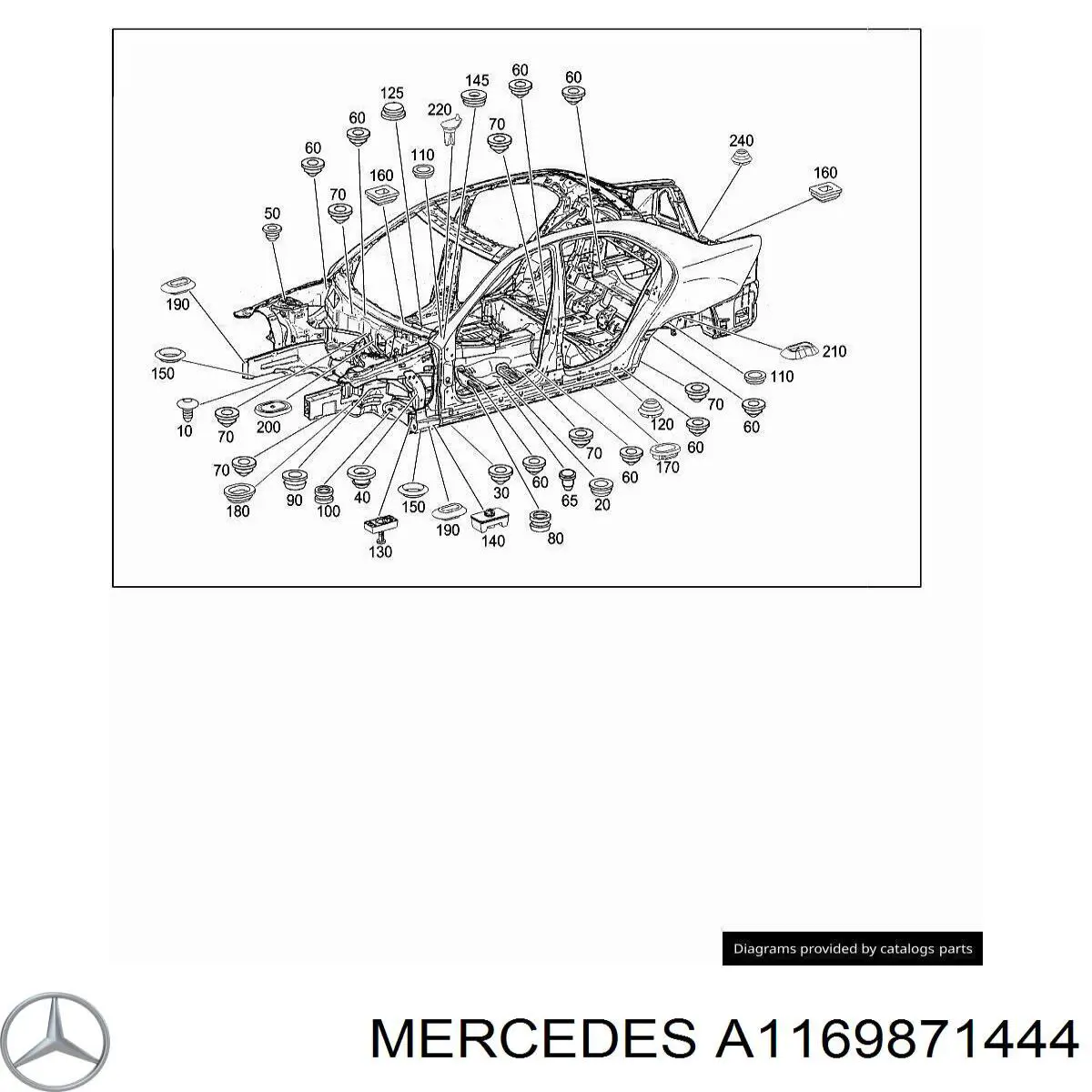 Compre A1169871444 Mercedes 