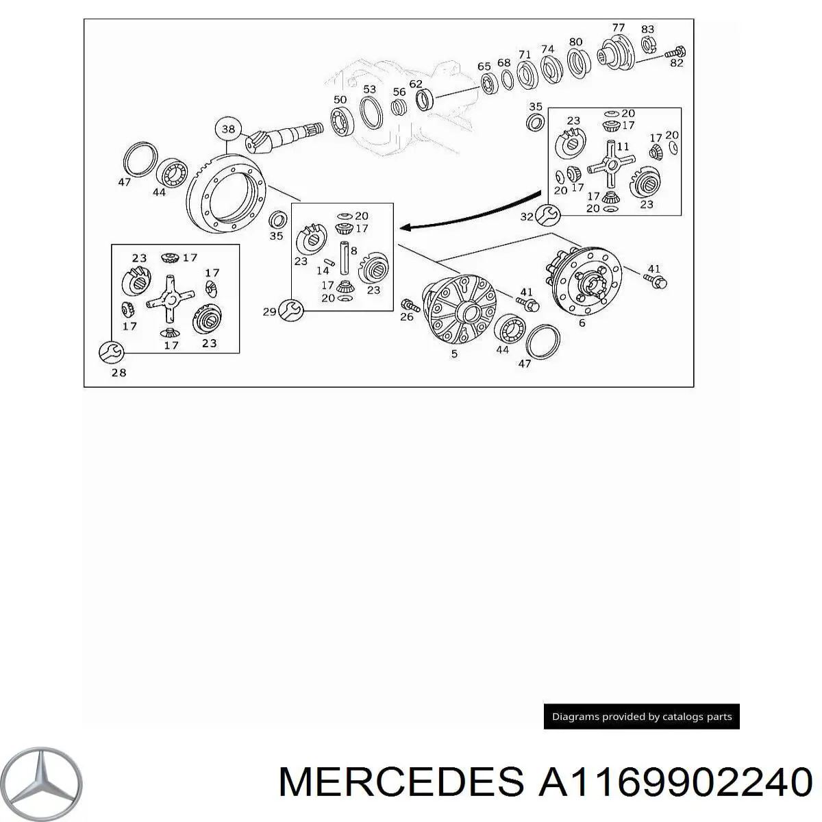  Mercedes A1169902240 preço, a partir de 7,60 USD