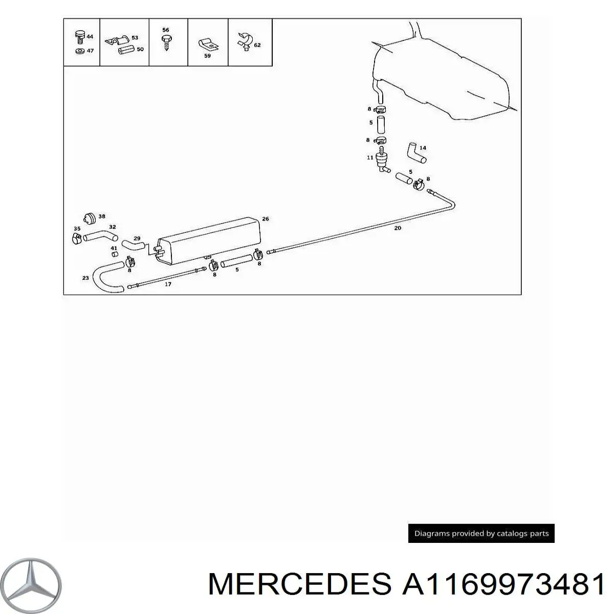 Compre A1169973481 Mercedes 