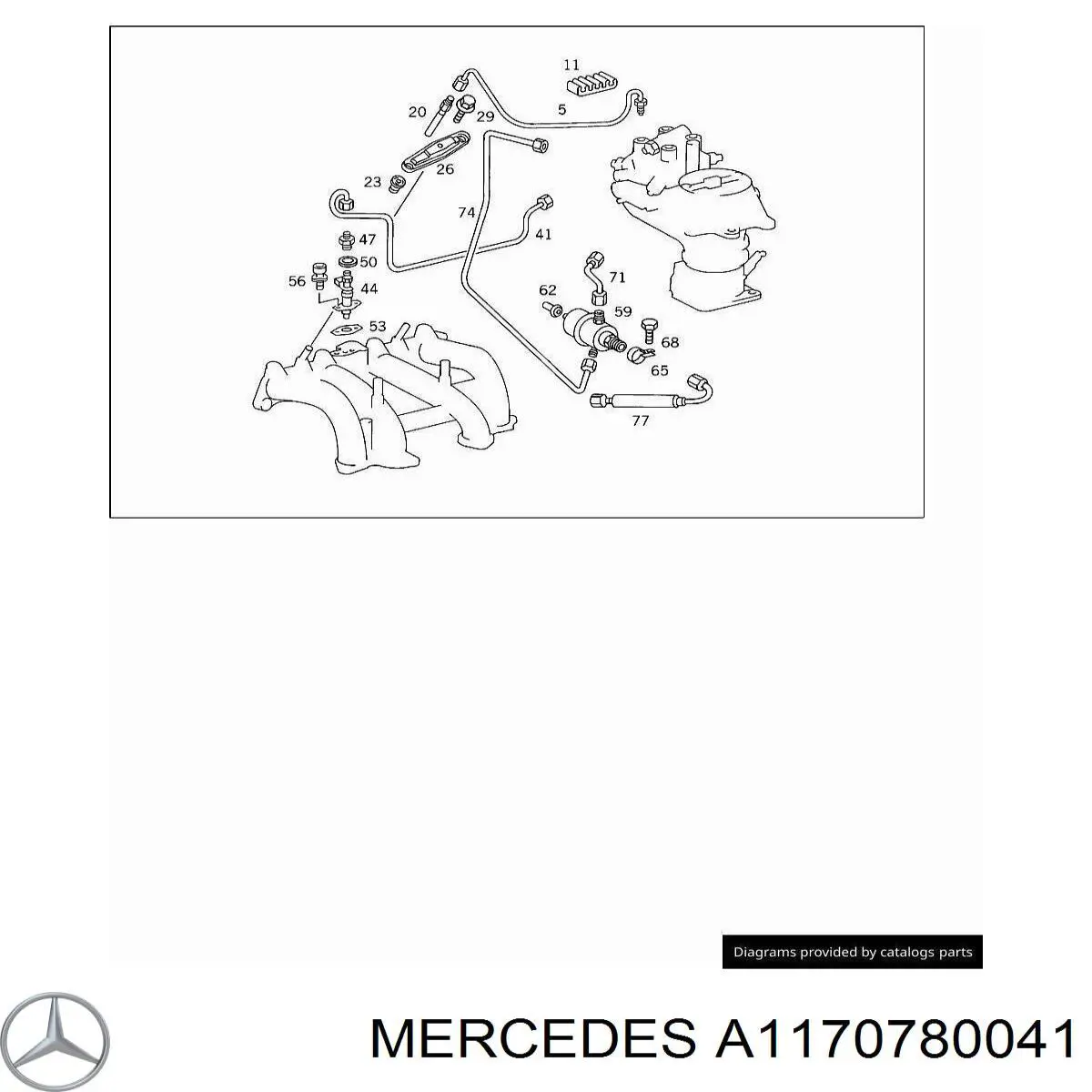A1170780041 Mercedes 