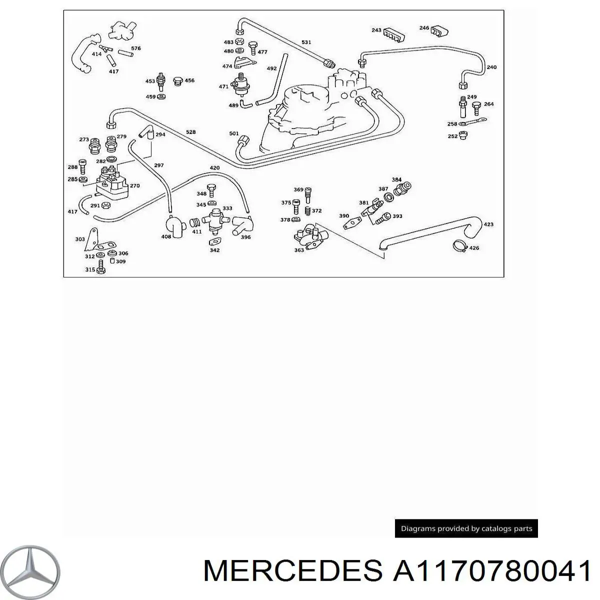Compre A1170780041 Mercedes 