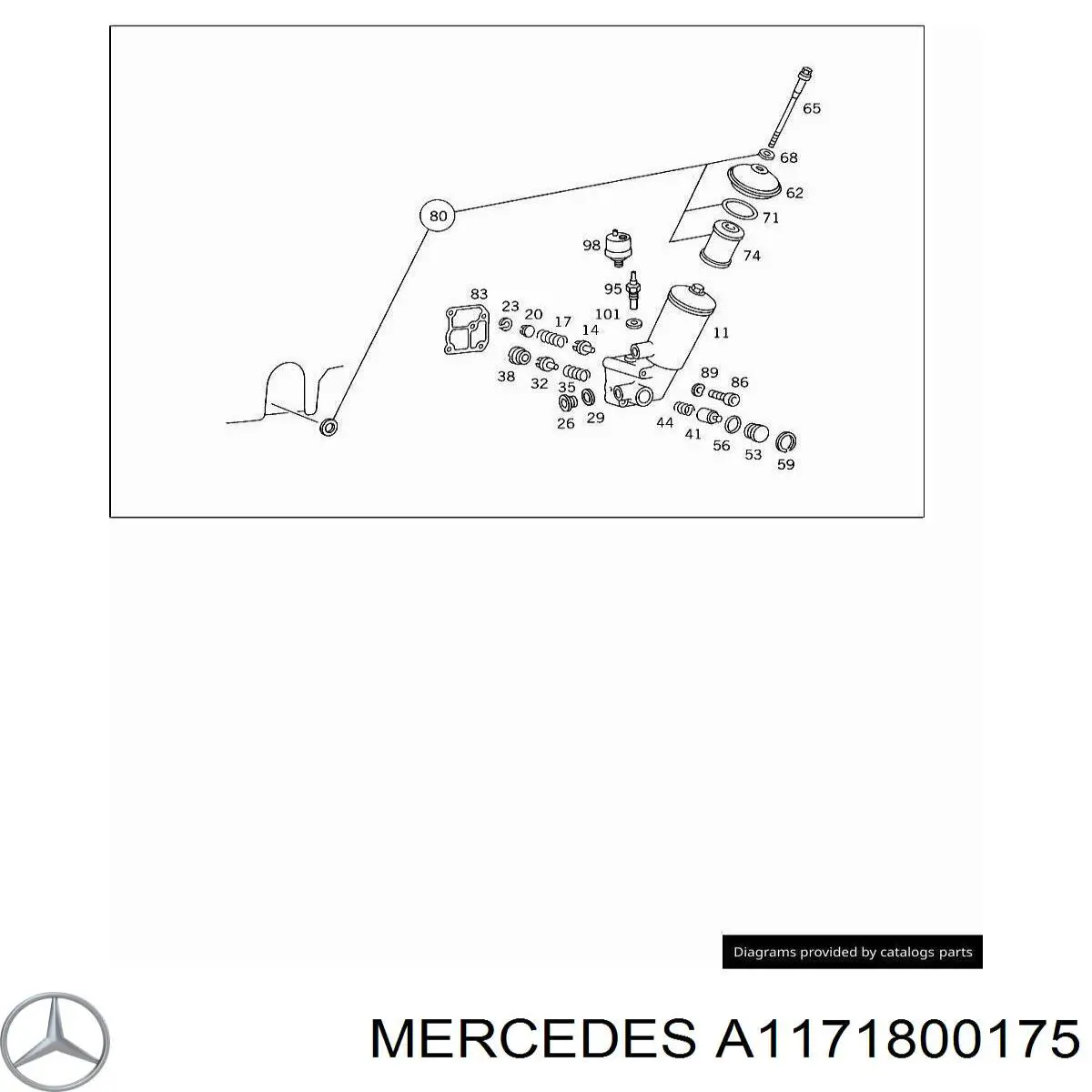 A1171800175 Mercedes 