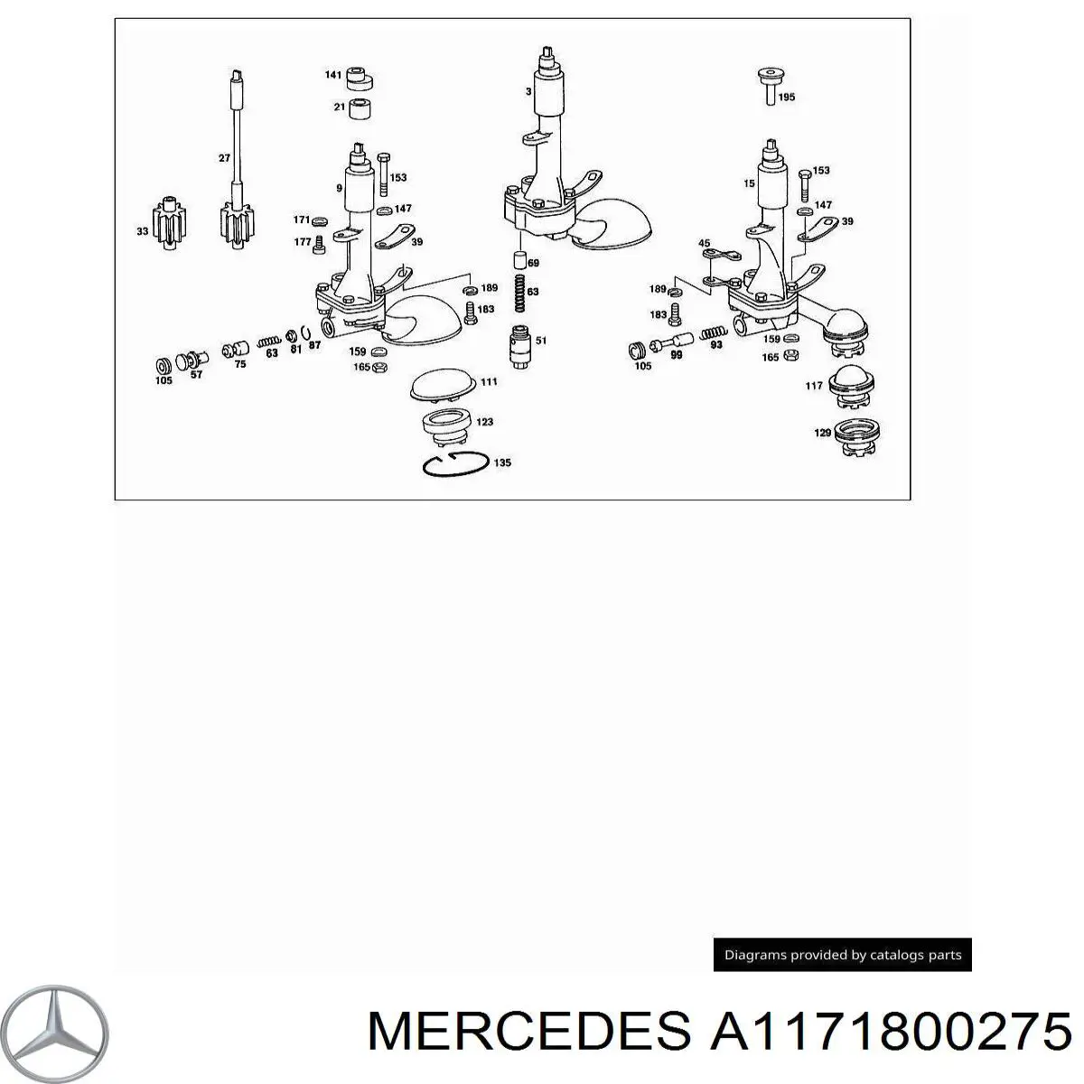 Compre A1171800275 Mercedes 
