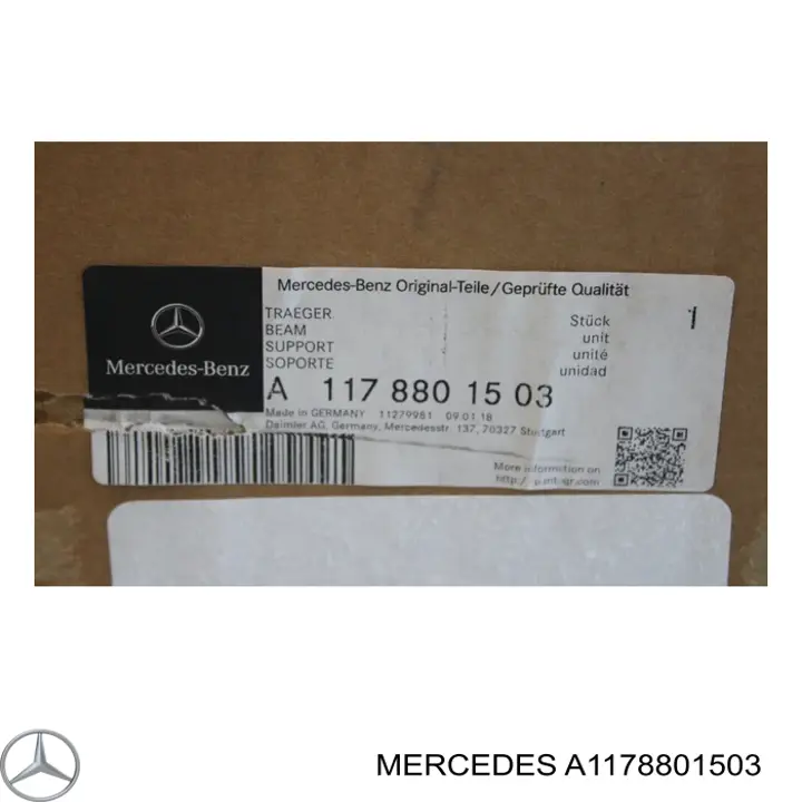 Grelha do radiador Mercedes A1178801503 preço, a partir de 483,90 USD
