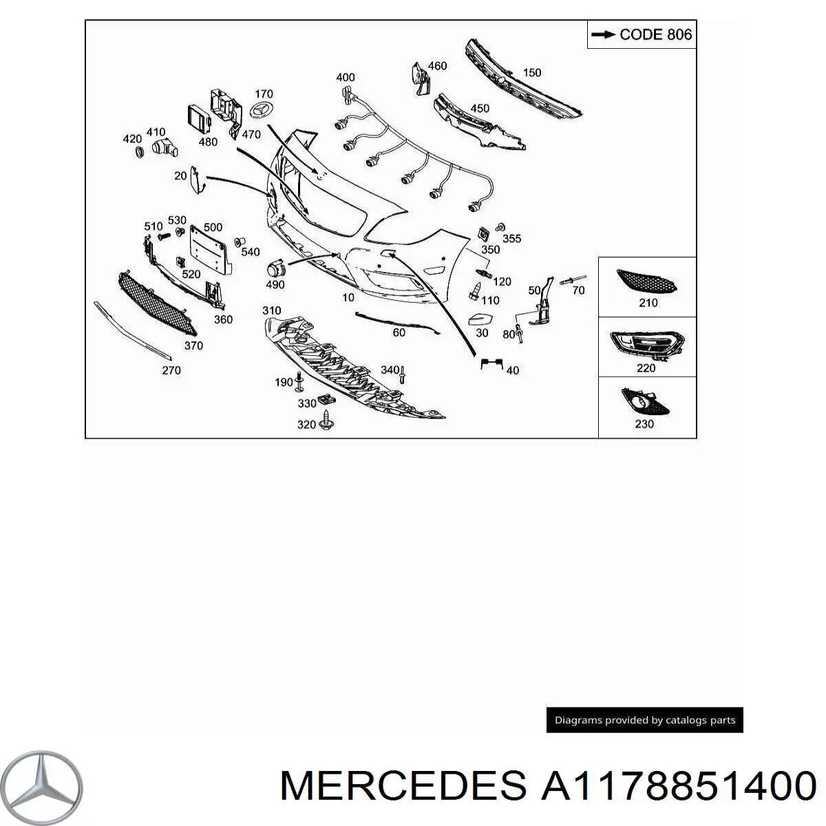 A1178851400 Mercedes 