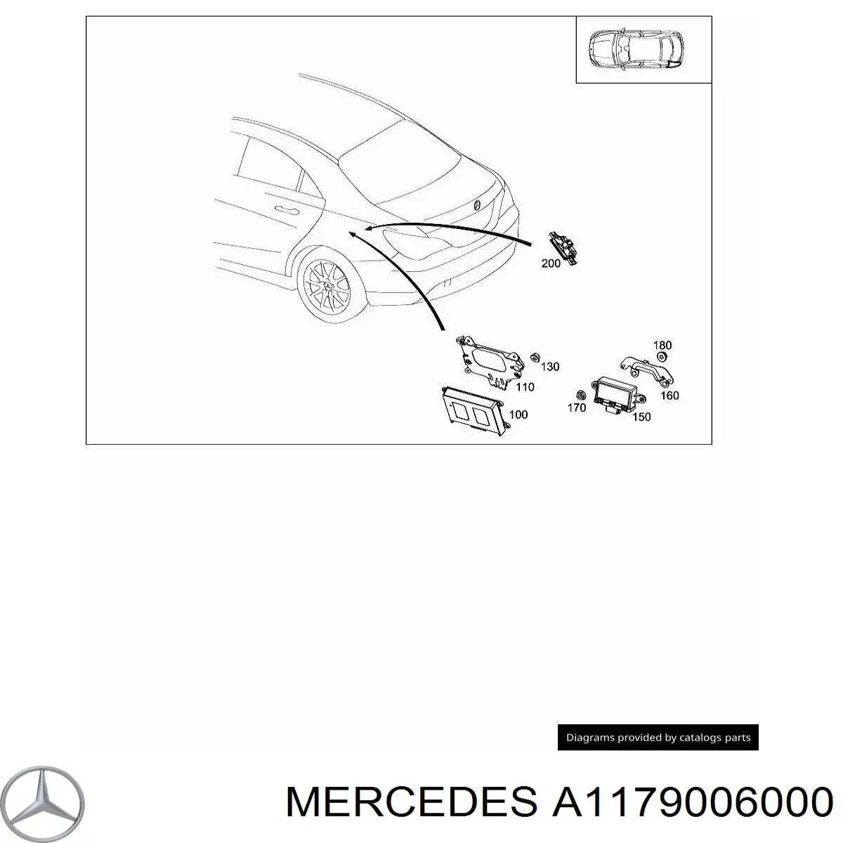 A1179006000 Mercedes 