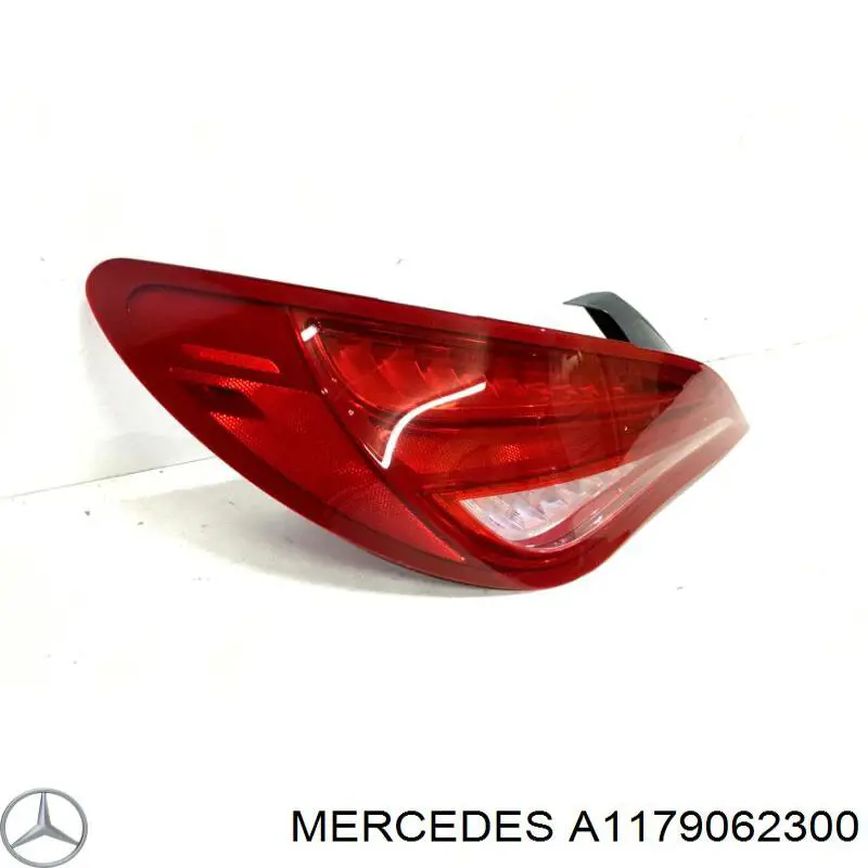 A1179062300 Mercedes Lanterna traseira esquerda externa