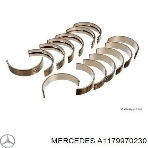 Compre A1179970230 Mercedes Tampão CBC/do bloco de cilindros