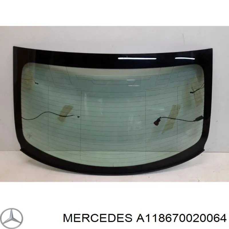 A1186700200 Mercedes Vidro traseiro