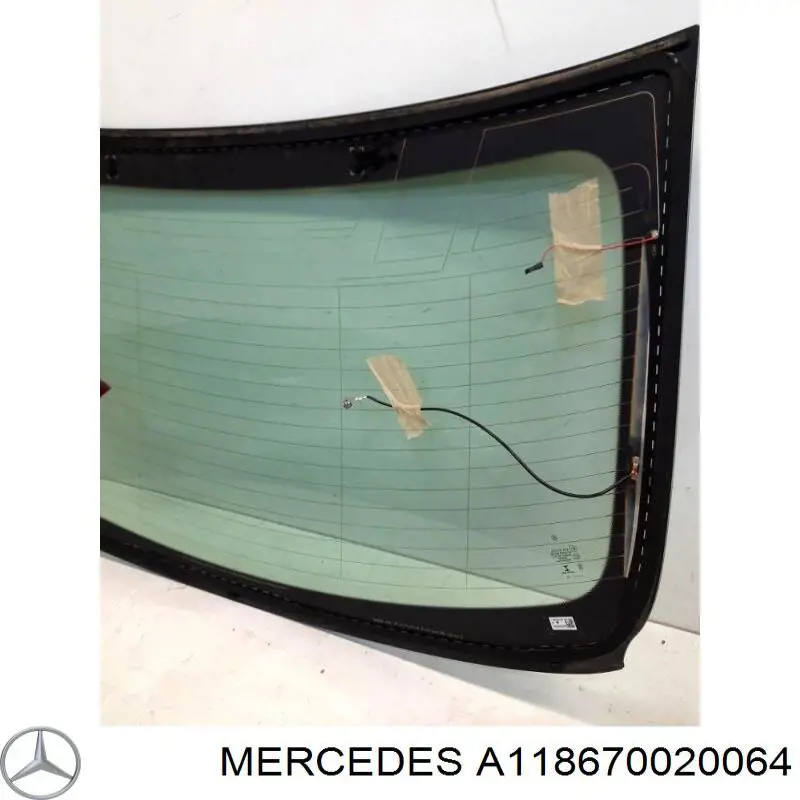 Vidro traseiro Mercedes A1186700200 preço, a partir de 554,04 USD